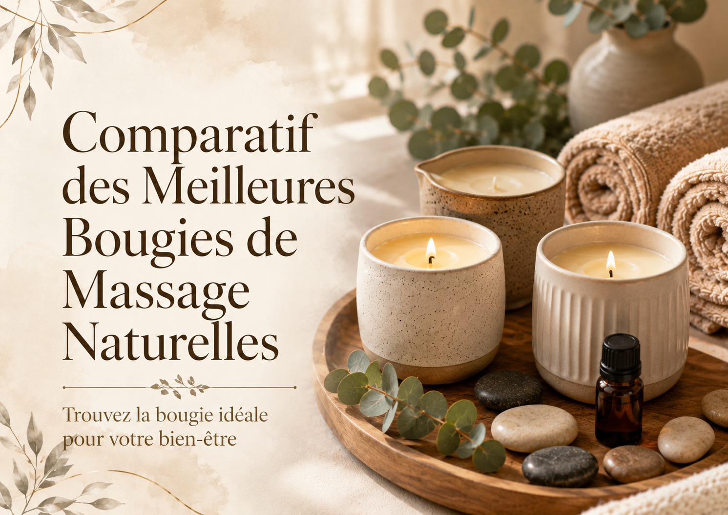 Bougies de Massage Naturelles