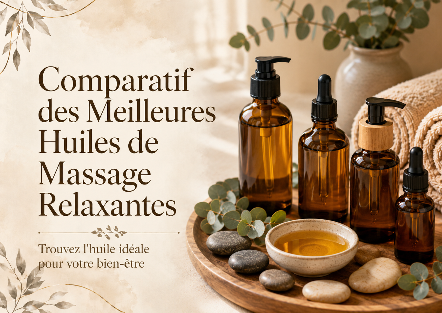 Huiles de Massage Relaxantes