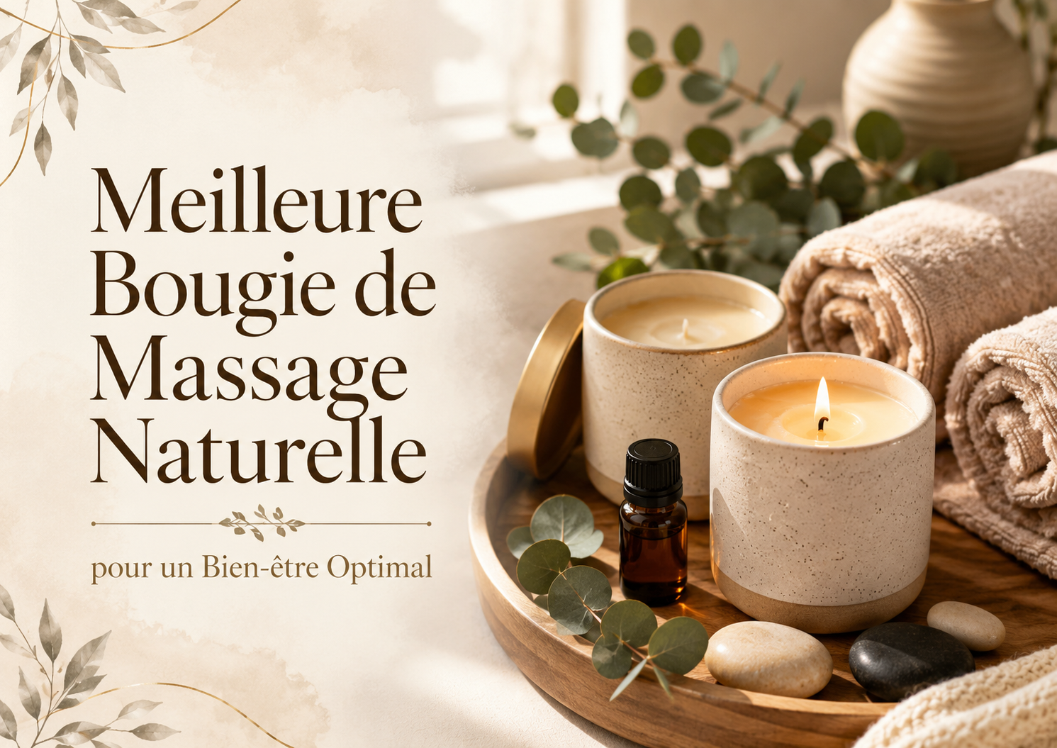 Bougie de Massage Naturelle
